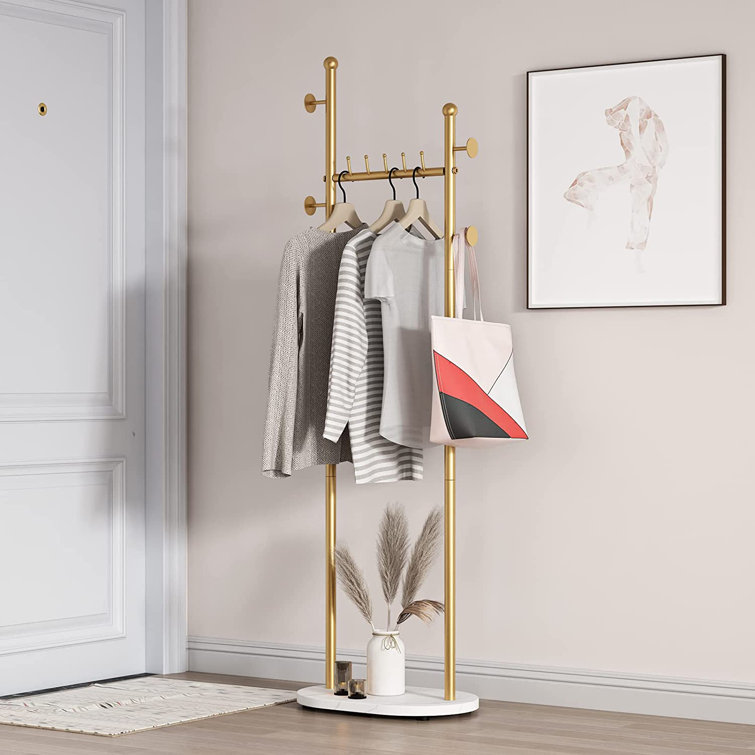 Coat hot sale rack gold